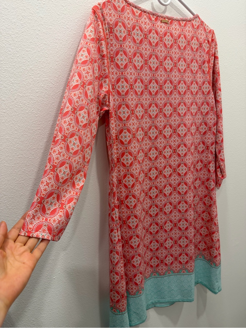 Cabana Life Coral Tides Shift Dress size M-L - Picture 5 of 11
